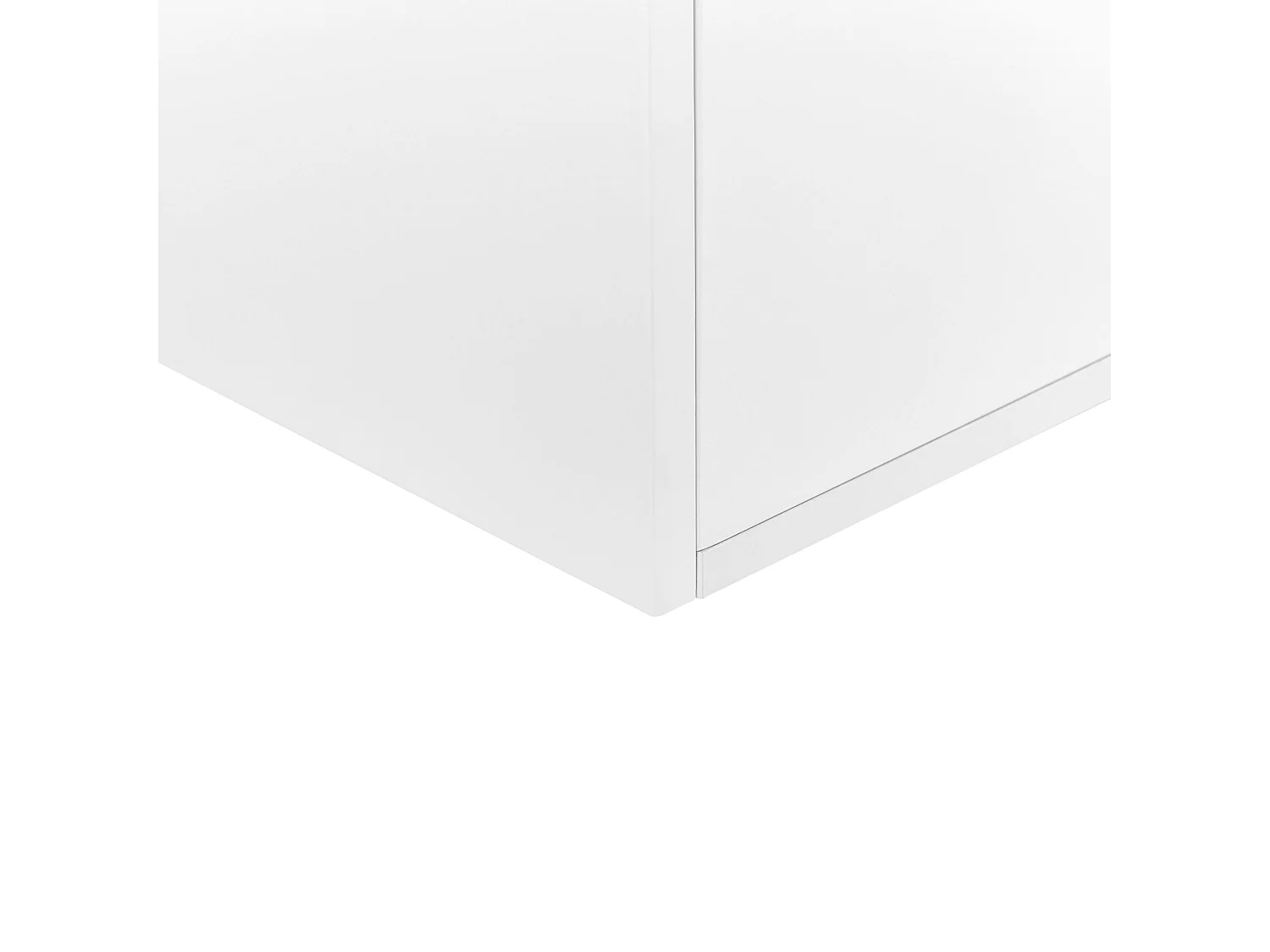 TV-meubel CHEVAL Bruin/wit