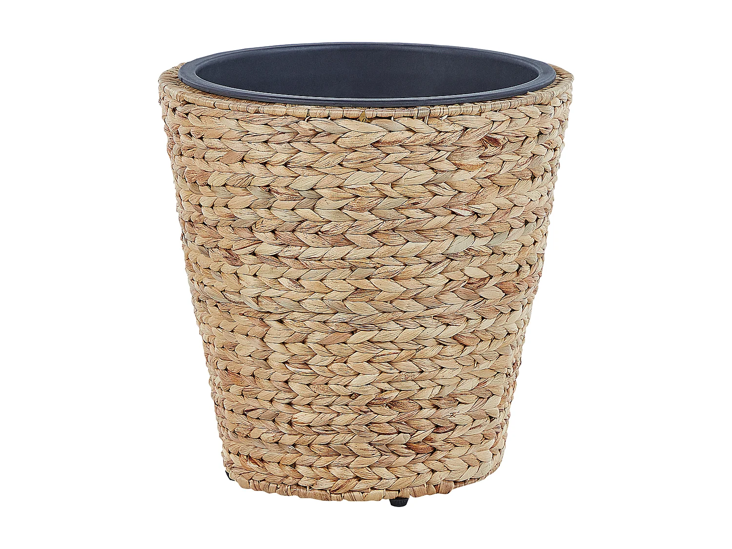 Set van 3 bloempotten PLAKA Wicker 29/37/49 cm Natuurlijk