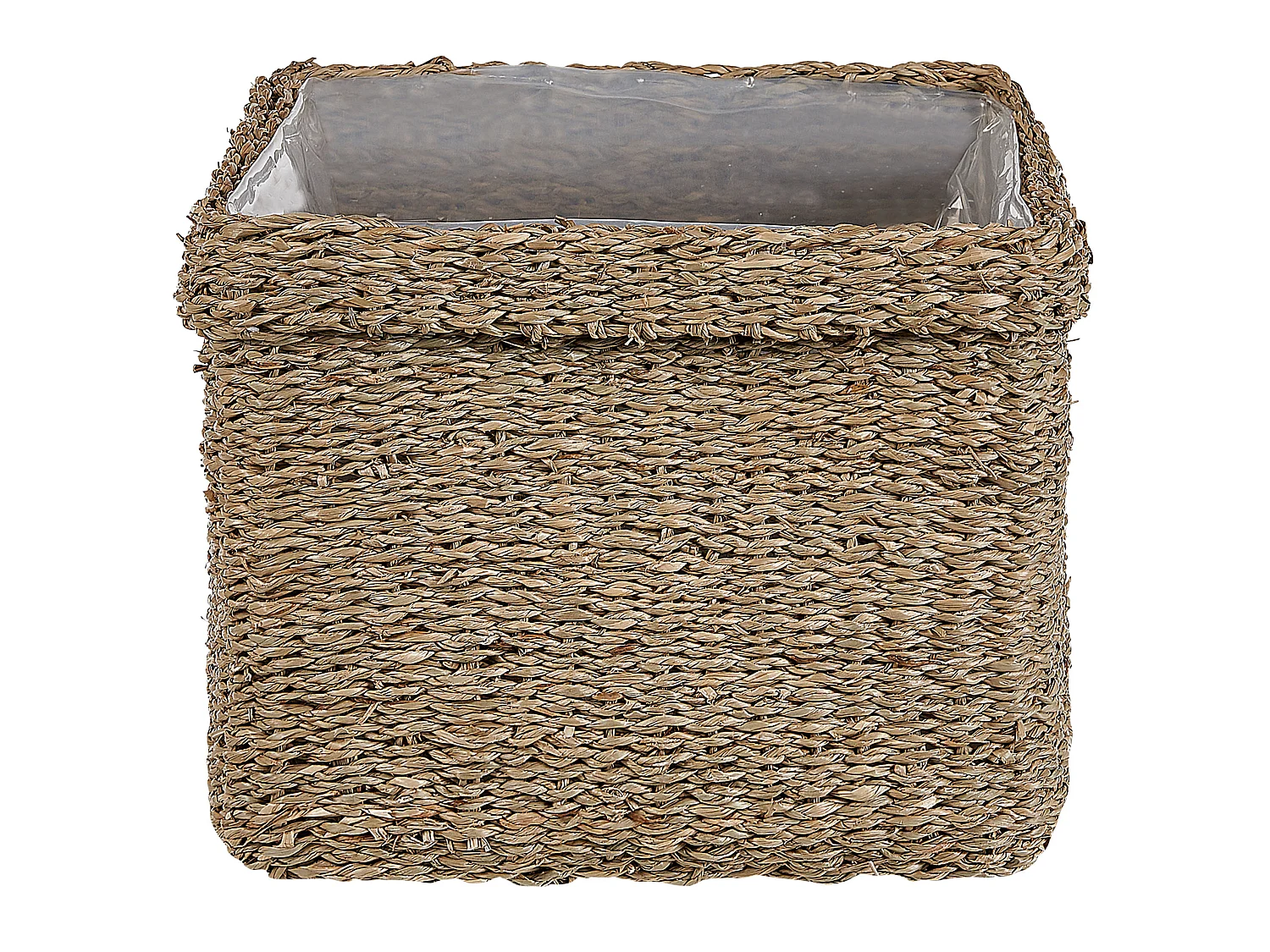Lot de 3 pots de fleurs RIVULINE Osier 23/27/30 cm Naturel