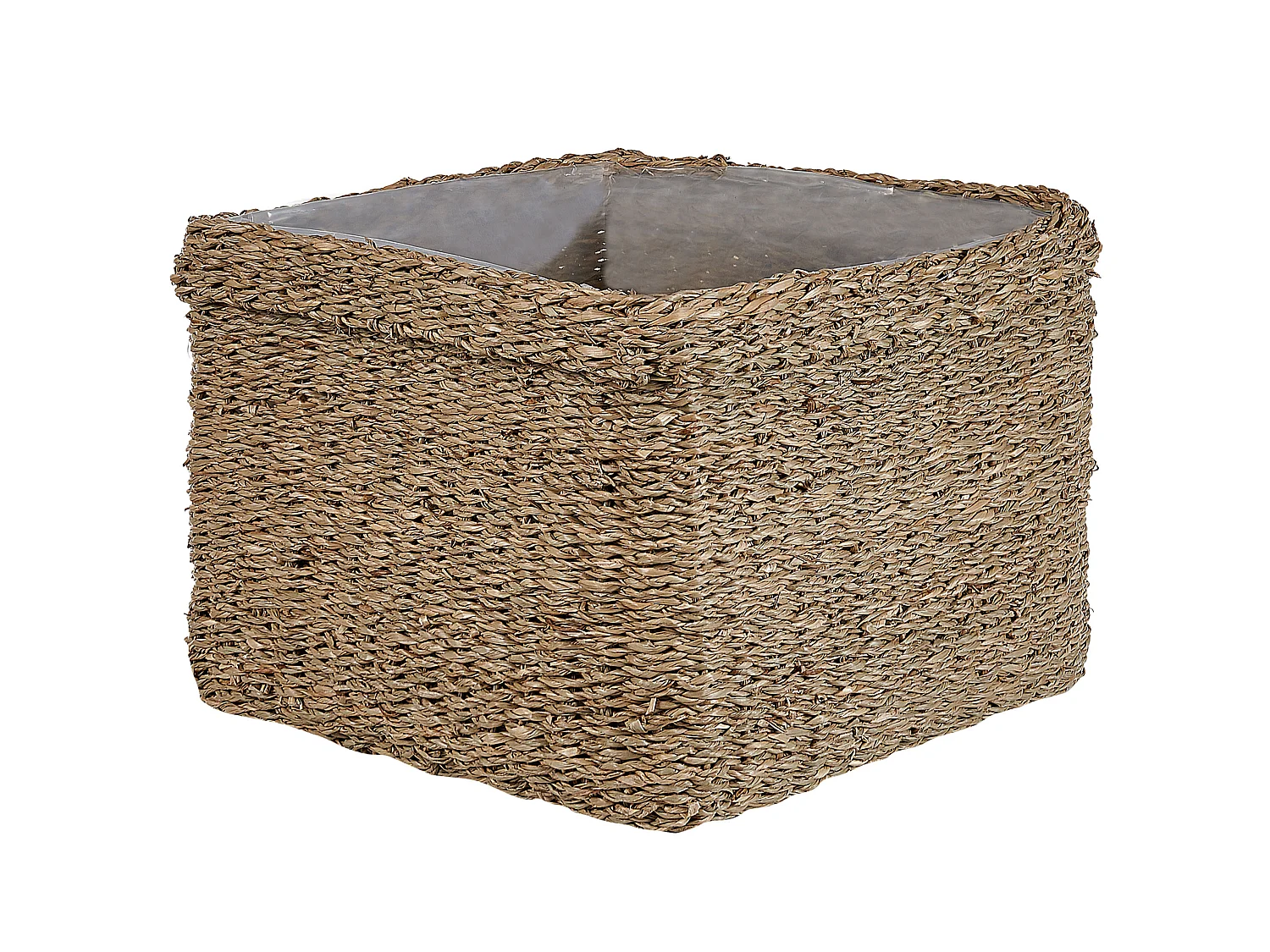 Set mit 3 Blumentöpfen RIVULINE Geflecht 23/27/30 cm Naturfarben