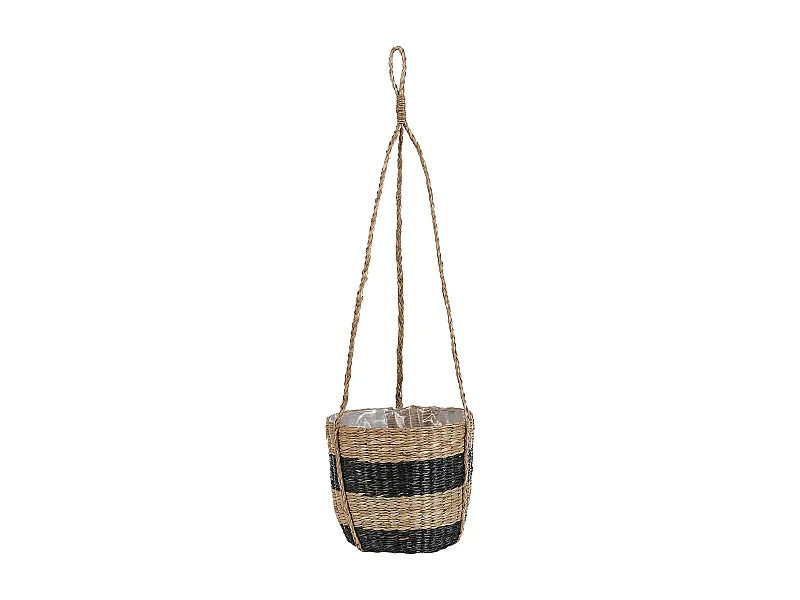 Bloempot RUFFE Wicker 18 cm Natuurlijk