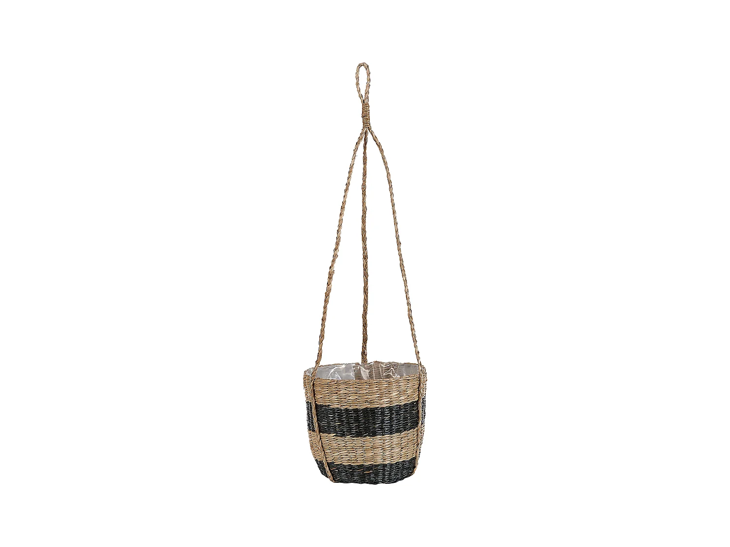 Cache-pot RUFFE Herbier marin 18 cm Naturel