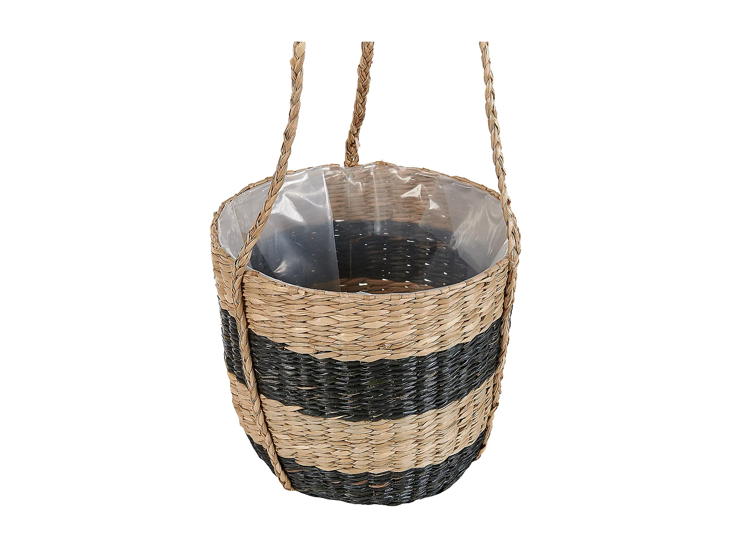 Bloempot RUFFE Wicker 18 cm Natuurlijk