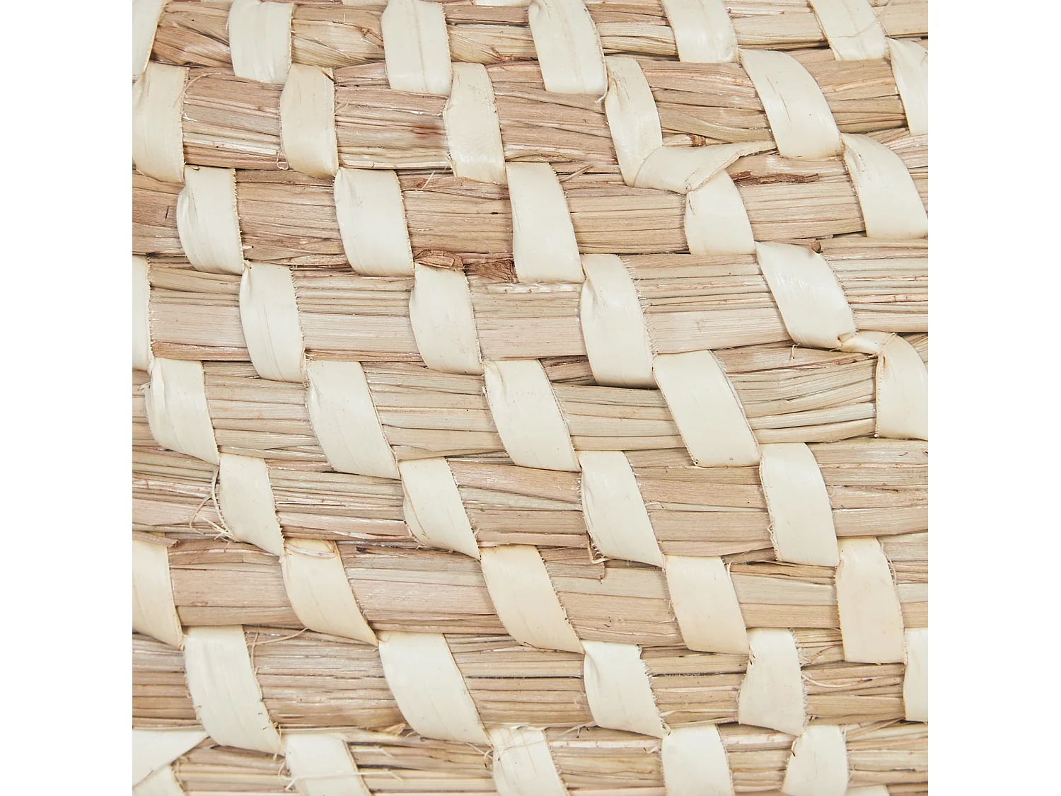 Set van 2 bloempotten REMORA Wicker 27/22 cm Natuurlijk