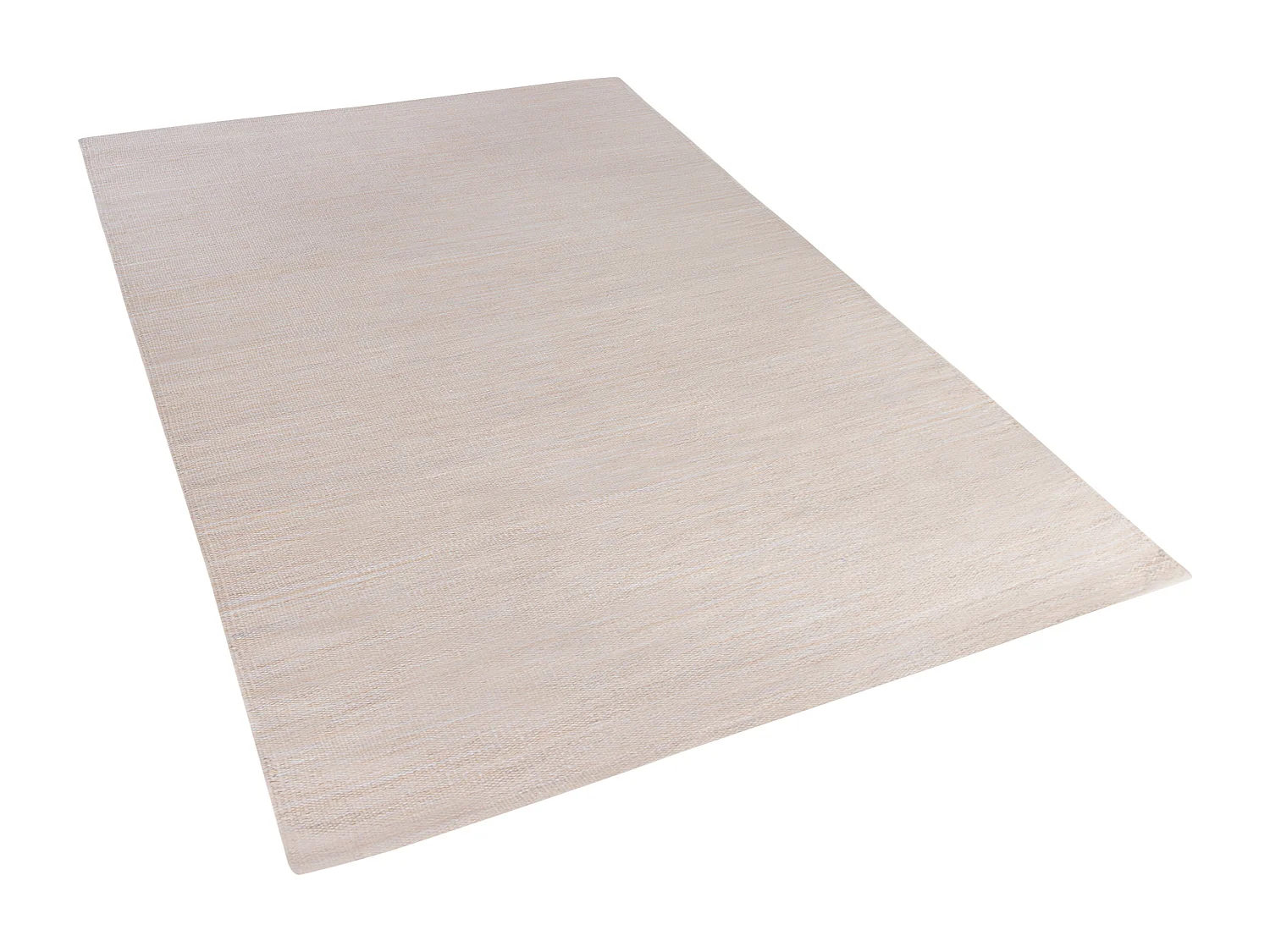 Vloerkleed katoen beige 140 x 200 cm DERINCE