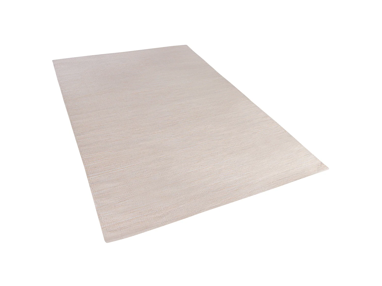 Vloerkleed katoen beige 140 x 200 cm DERINCE