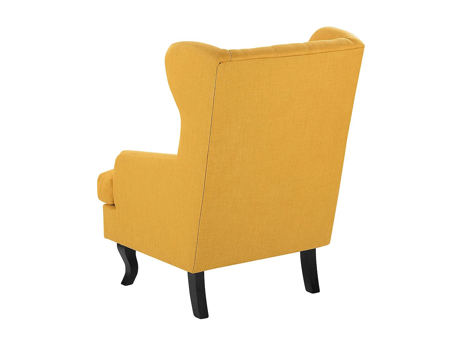Fauteuil à oreilles ALTA Tissu Jaune