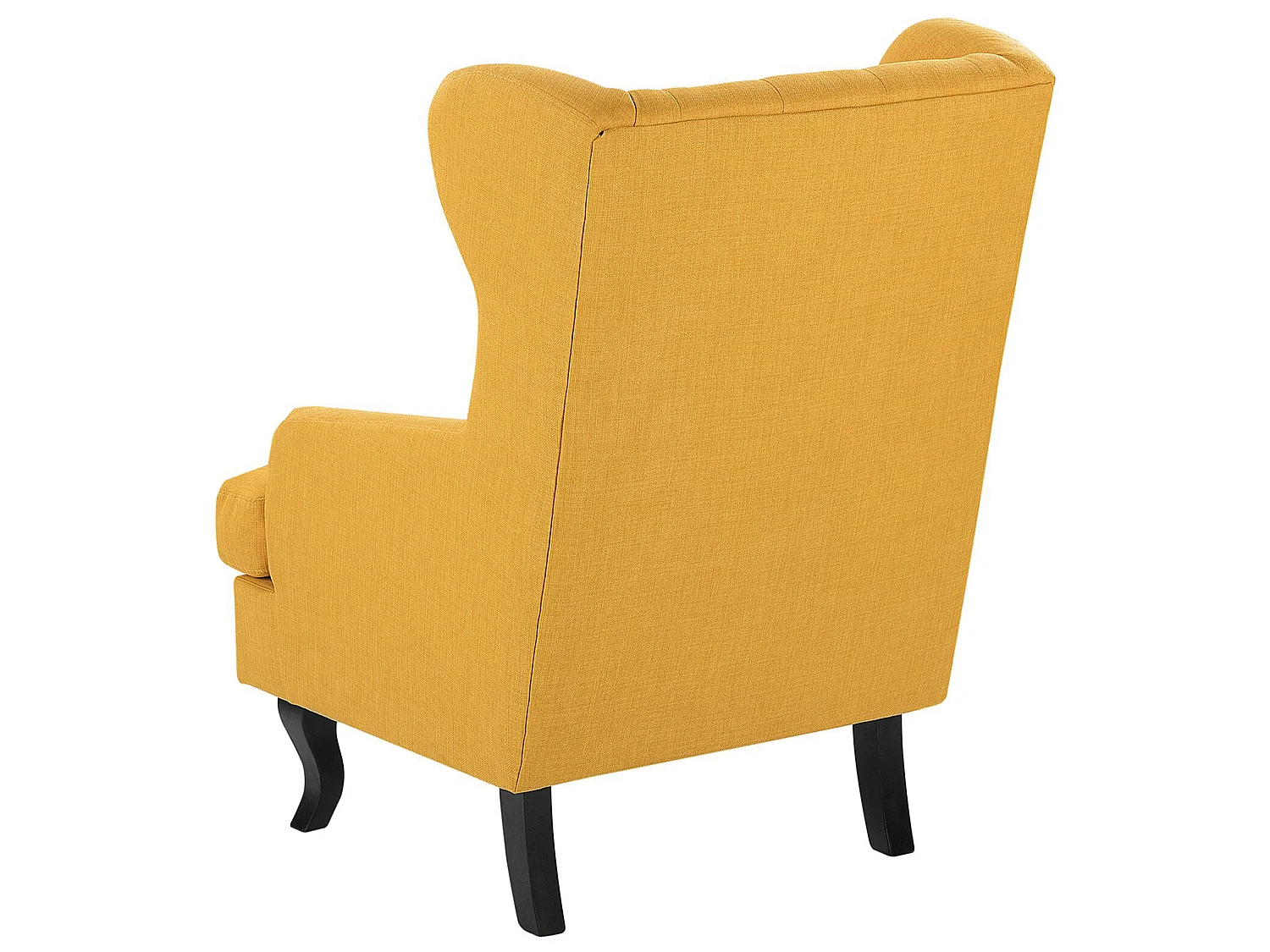 Fauteuil à oreilles ALTA Tissu Jaune