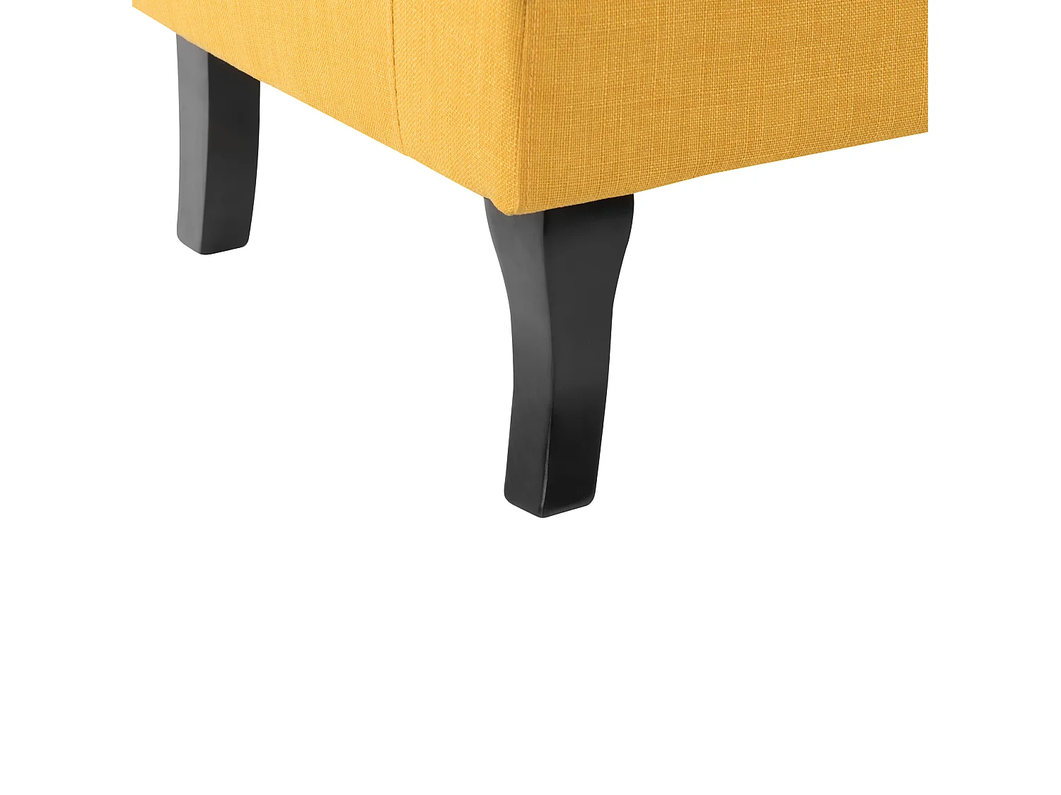 Fauteuil à oreilles ALTA Tissu Jaune