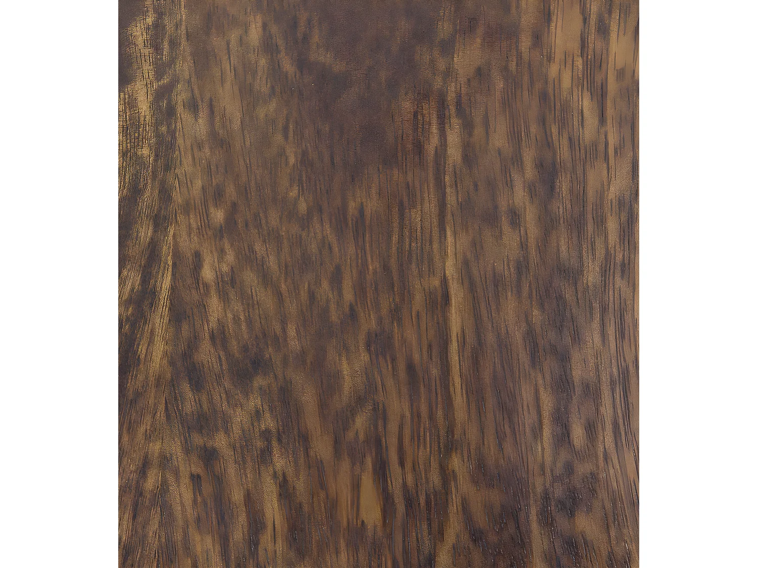 PIPA - Table en bois et fer noir L120