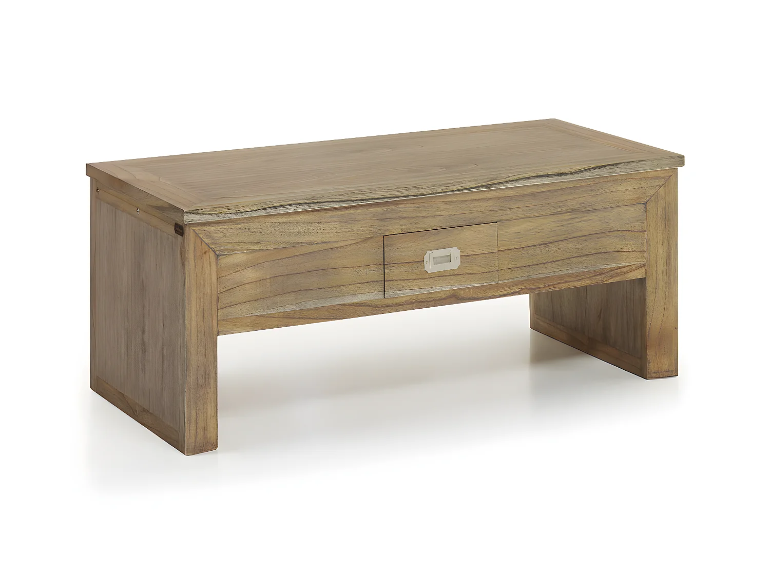 MERAPI - Table basse relevable en bois marron L110