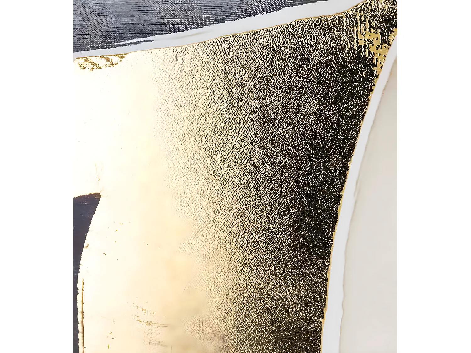 ARLES - Tableau imprimé à motifs asymétriques multicolores 62 x 92