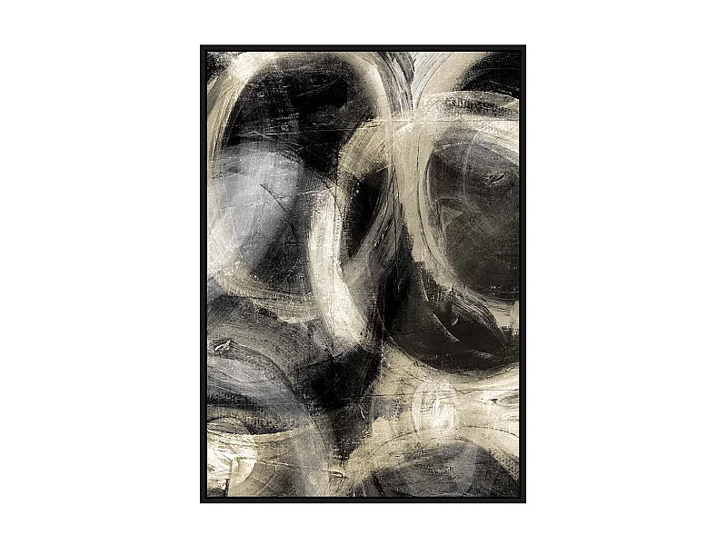 ARLES - Tableau à motifs géométriques 82 x 122