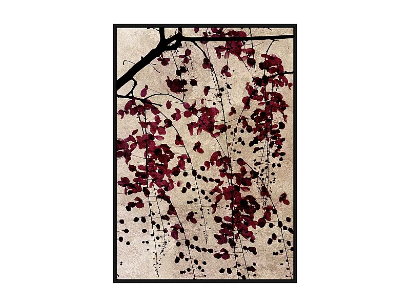 ARLES - Tableau à motifs cerisier 102 x 152