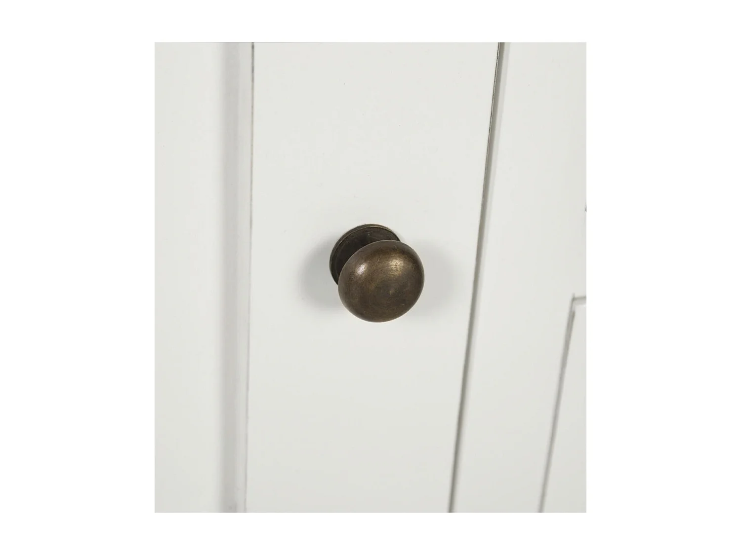 EVEREST - Commode en bois blanc H135