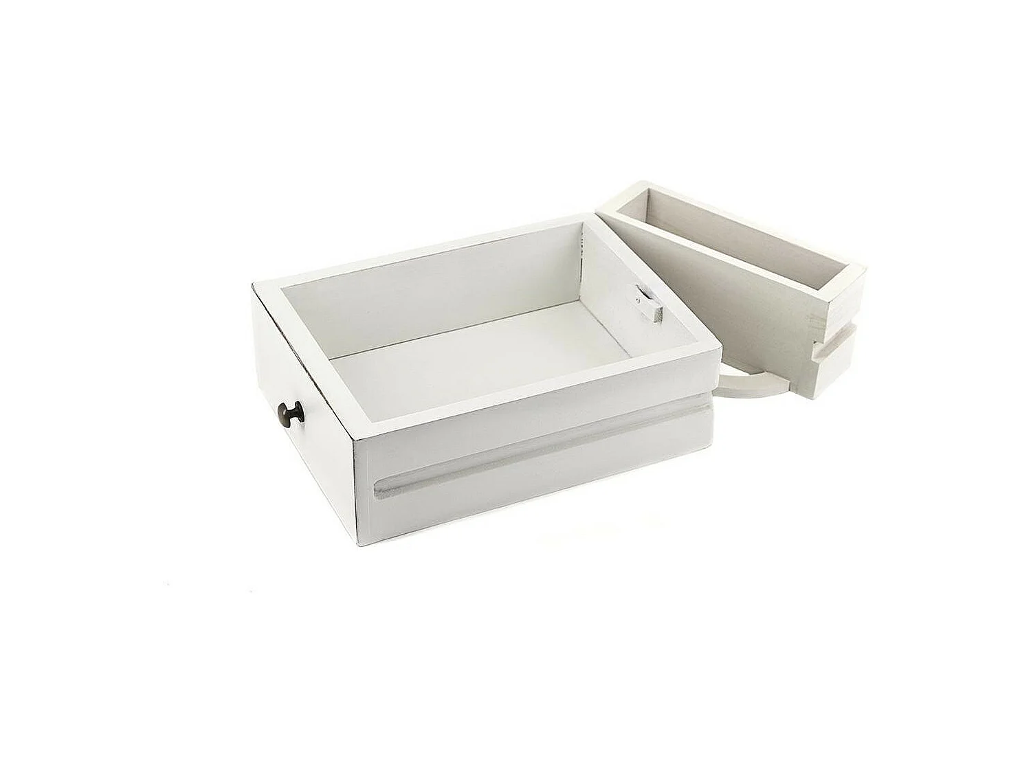 EVEREST - Commode en bois blanc H135