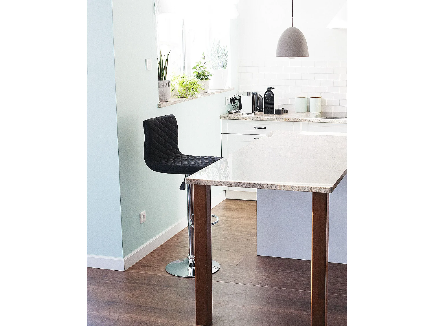 Lot de 2 chaises de bar ORLANDO Noir