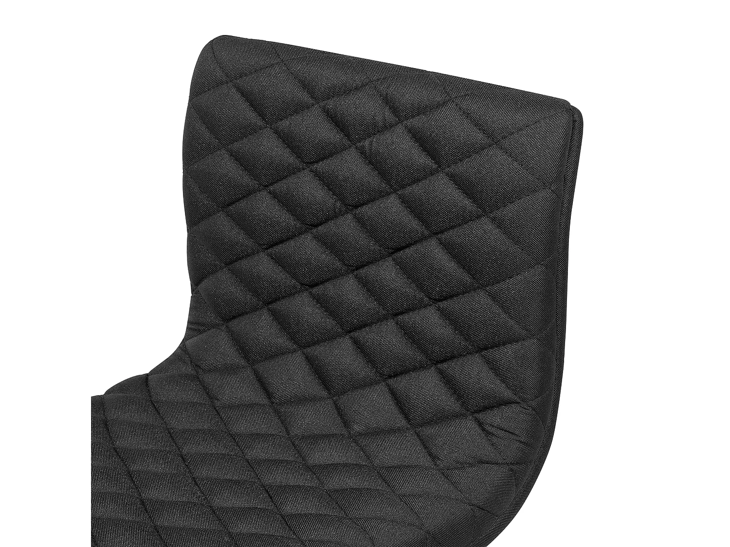 Conjunto de 2 sillas de bar ORLANDO giratoria Negro