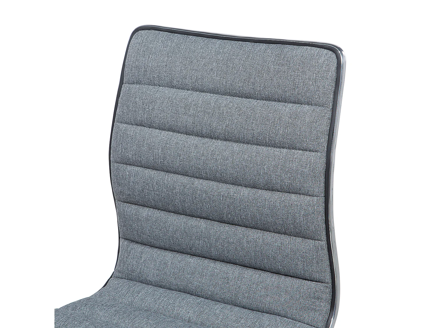 Lot de 2 chaises de bar LUCERNE Gris