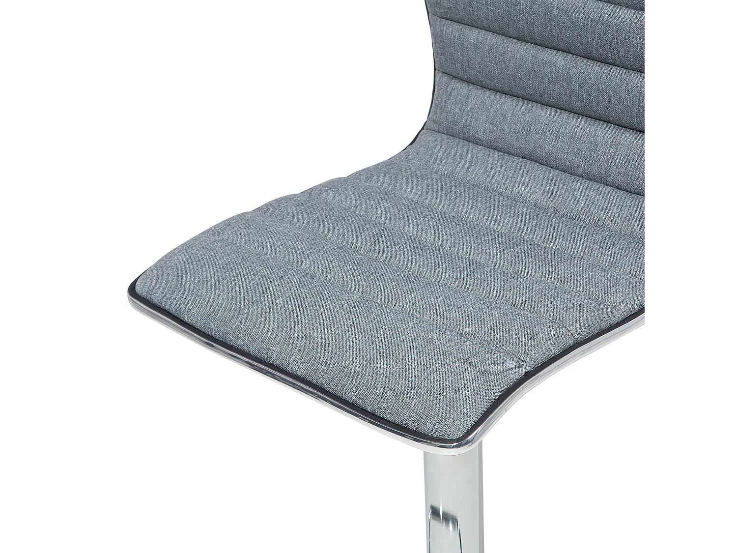 Lot de 2 chaises de bar LUCERNE Gris