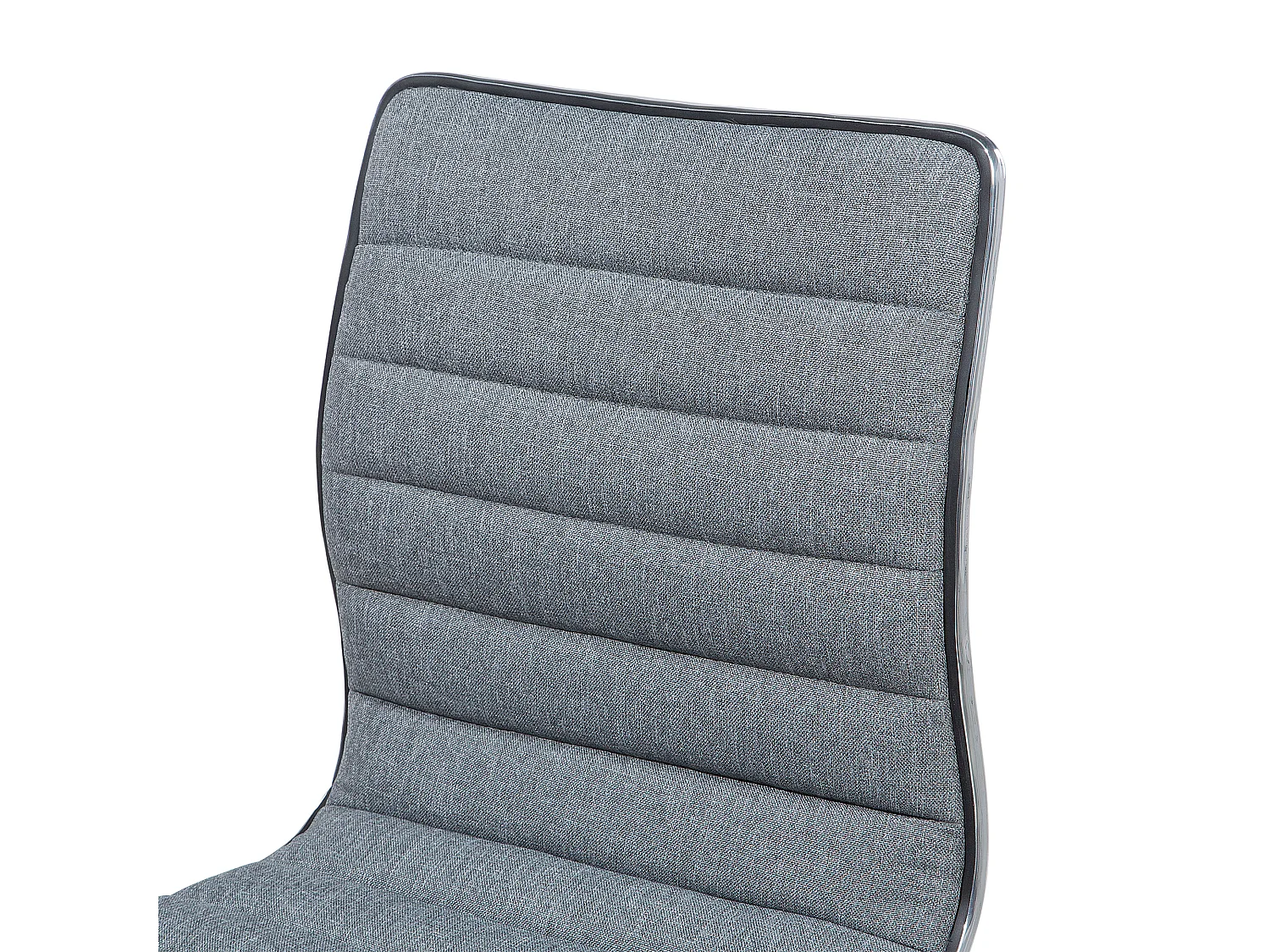 Conjunto de 2 sillas de bar LUCERNE giratoria Gris