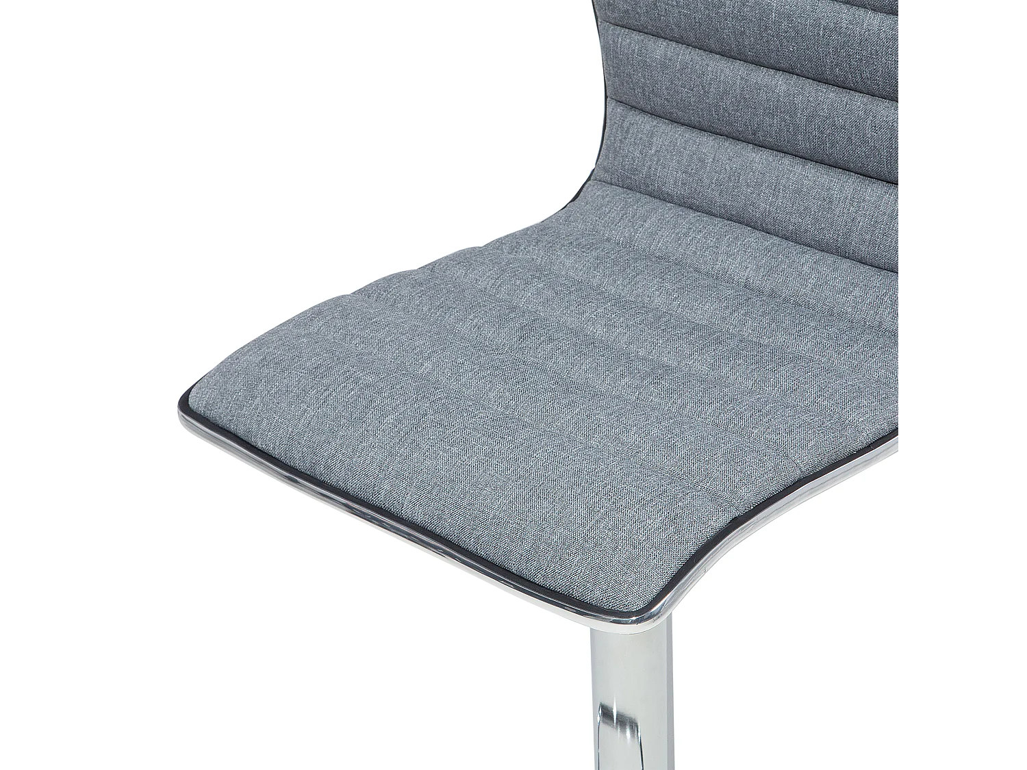 Conjunto de 2 sillas de bar LUCERNE giratoria Gris