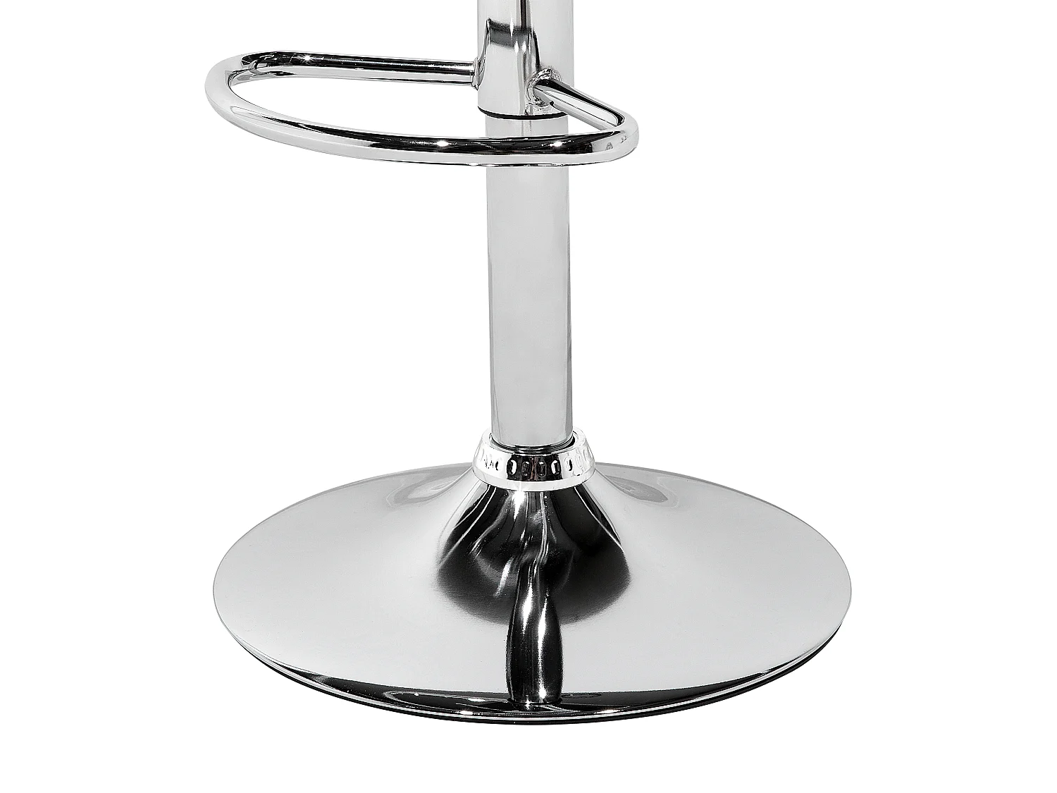 Set van 2 barstoelen BUSAN Draaibaar Zwart
