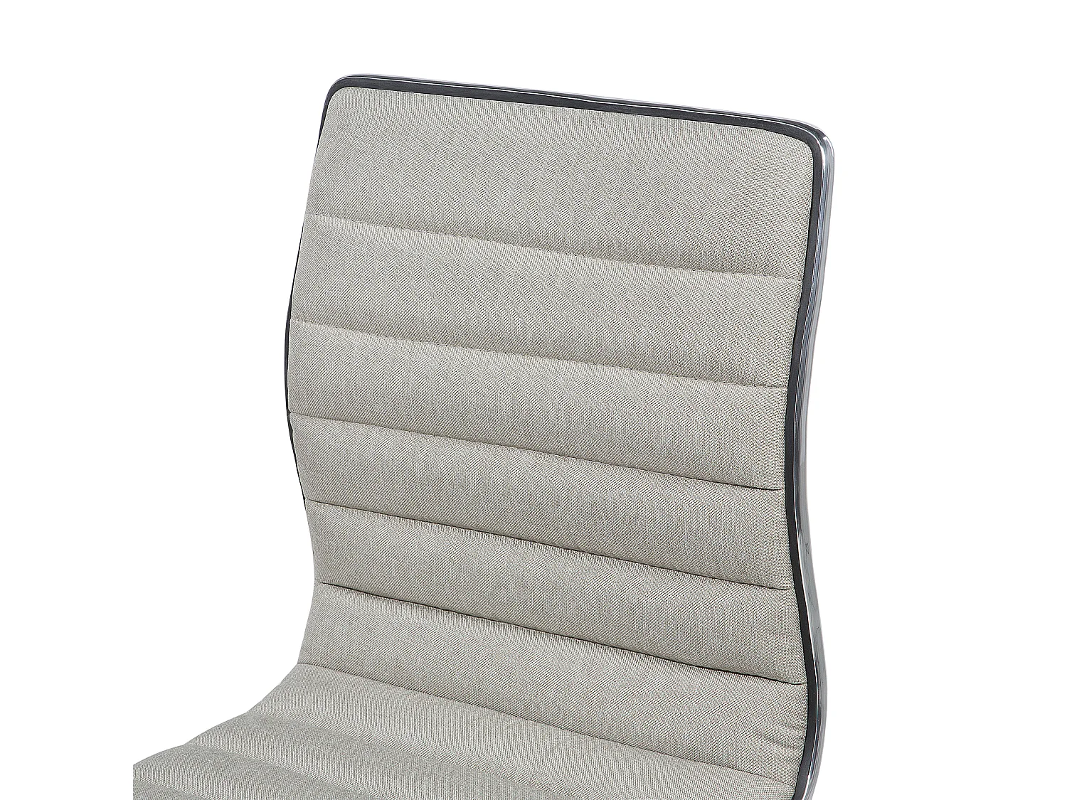 Lot de 2 chaises de bar LUCERNE Beige clair