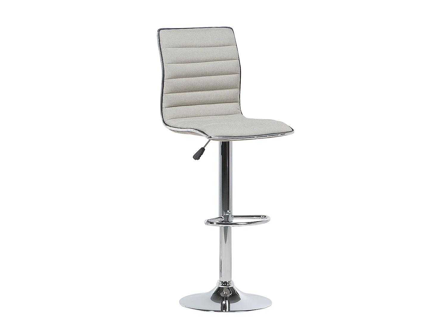 Lot de 2 chaises de bar LUCERNE Beige clair