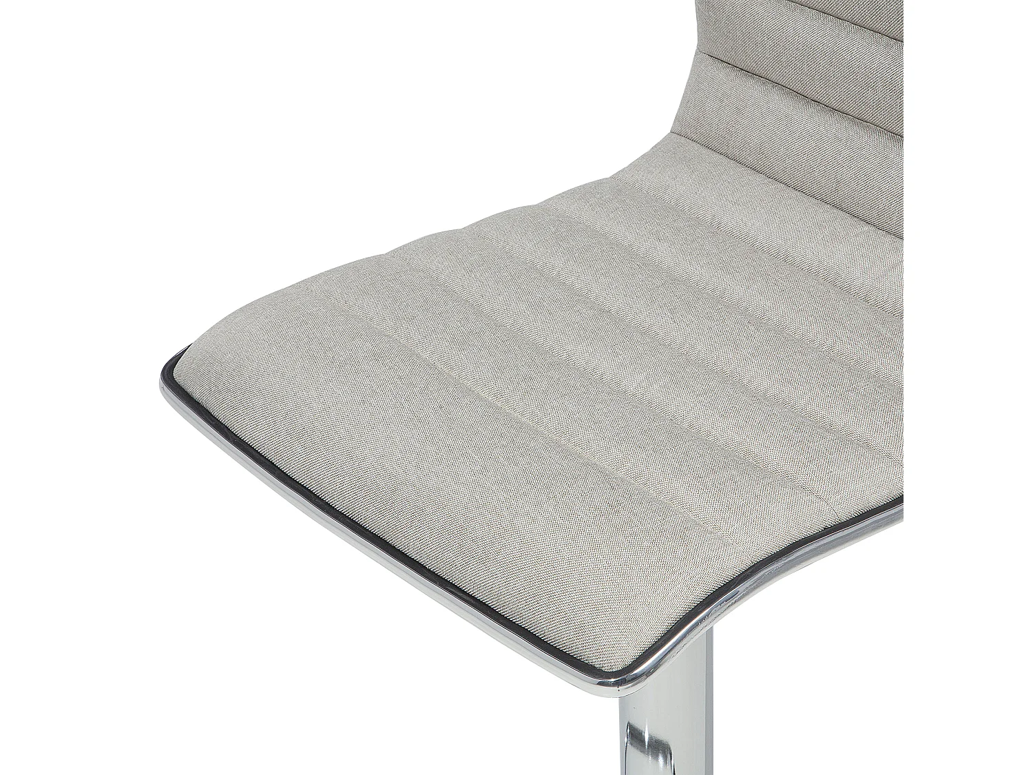 Lot de 2 chaises de bar LUCERNE Beige clair
