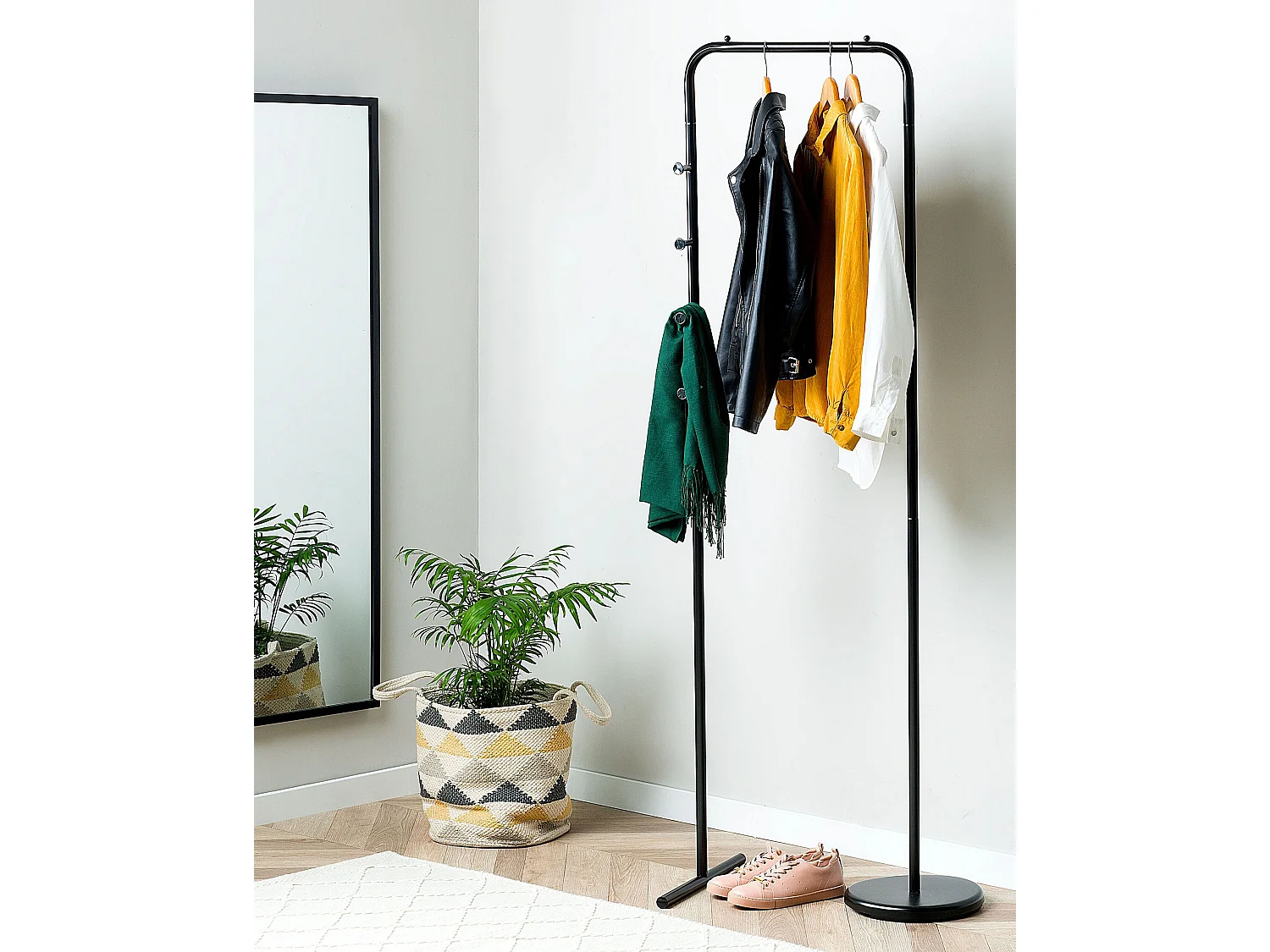 Kapstok BENTON Zwart