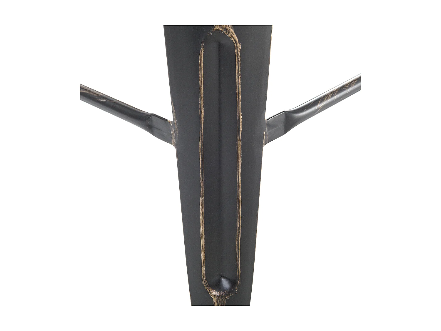 Lot de 2 tabourets de bar CABRILLO Métal Noir