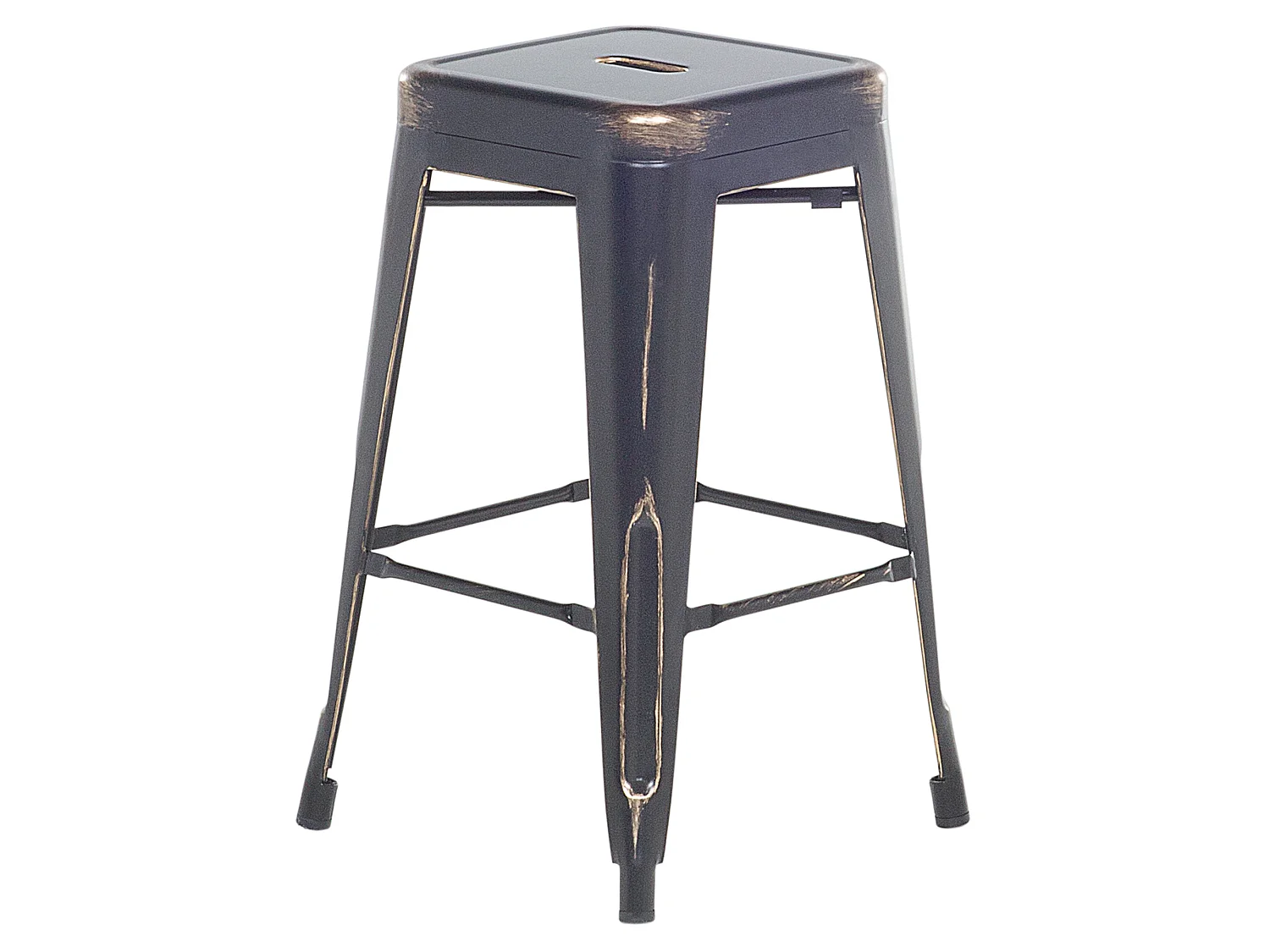 Set mit 2 Barhockern CABRILLO Metall Schwarz