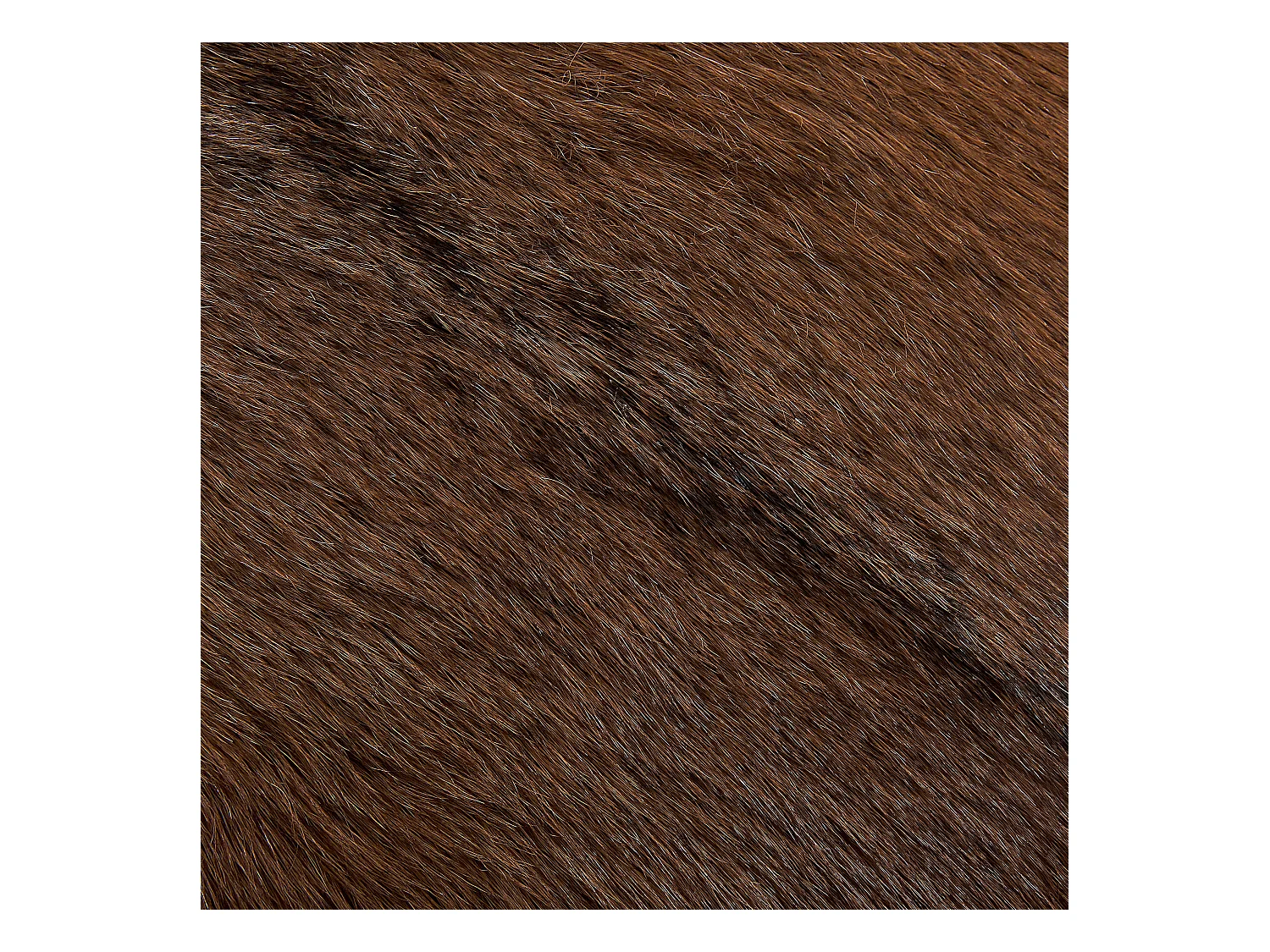 Tabouret de bar WALTON Cuir Marron