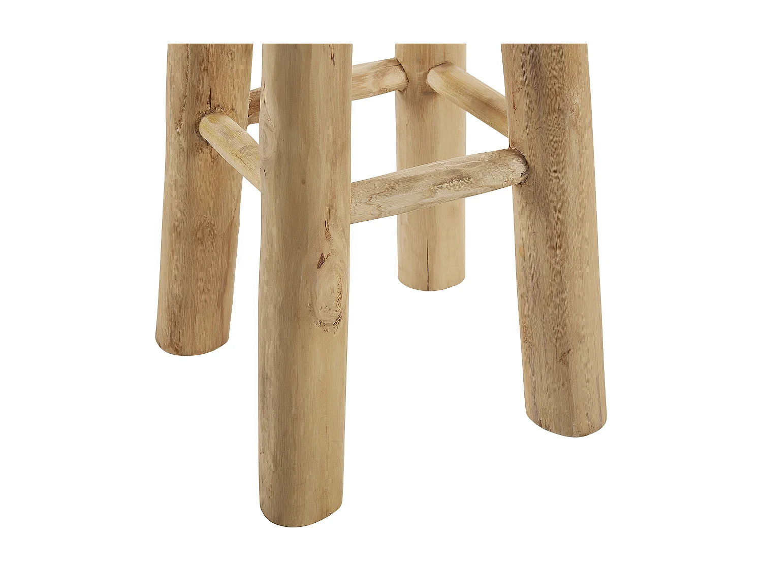 Tabouret de bar WALTON Cuir Marron