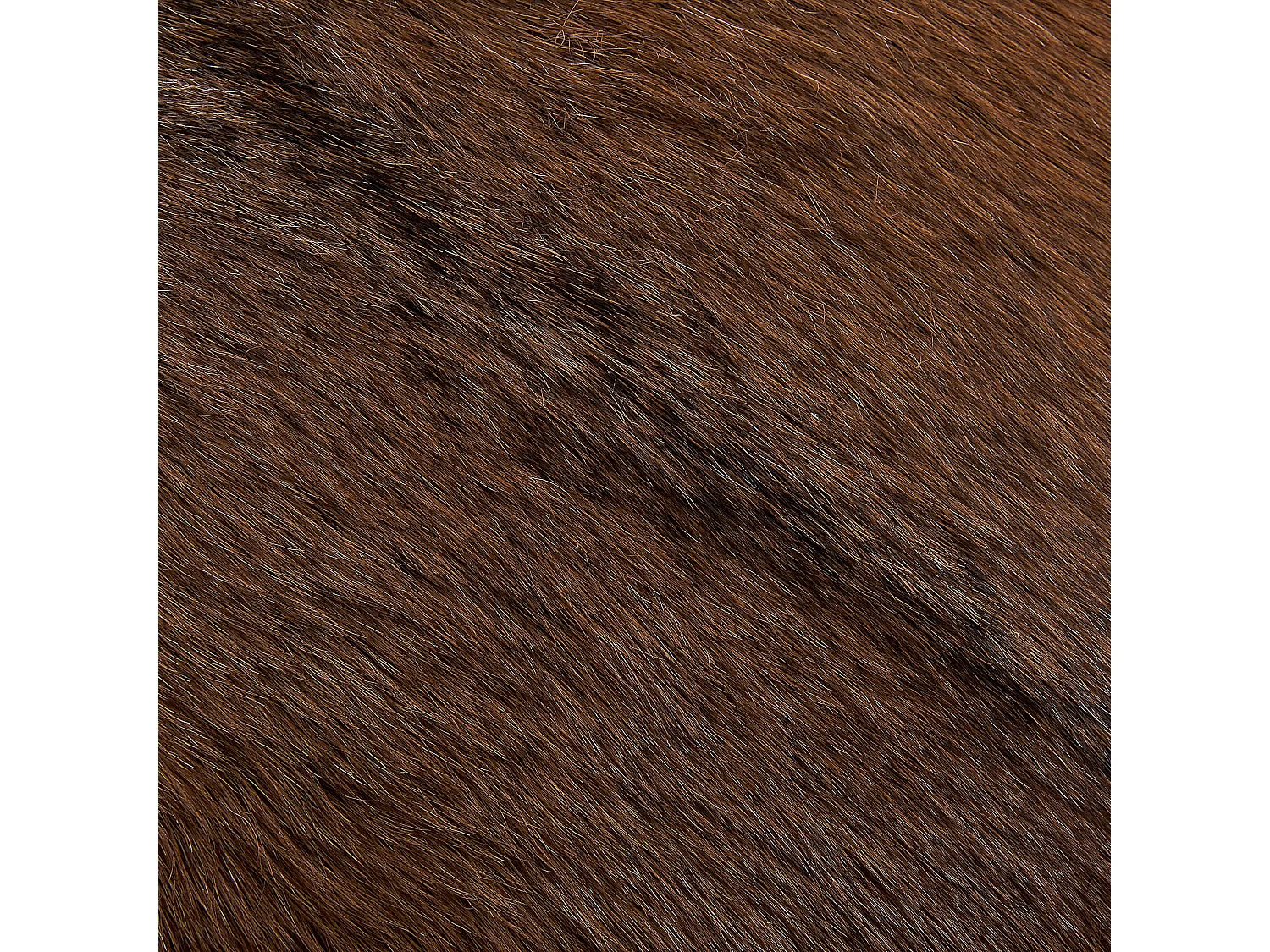 Tabouret de bar WALTON Cuir Marron