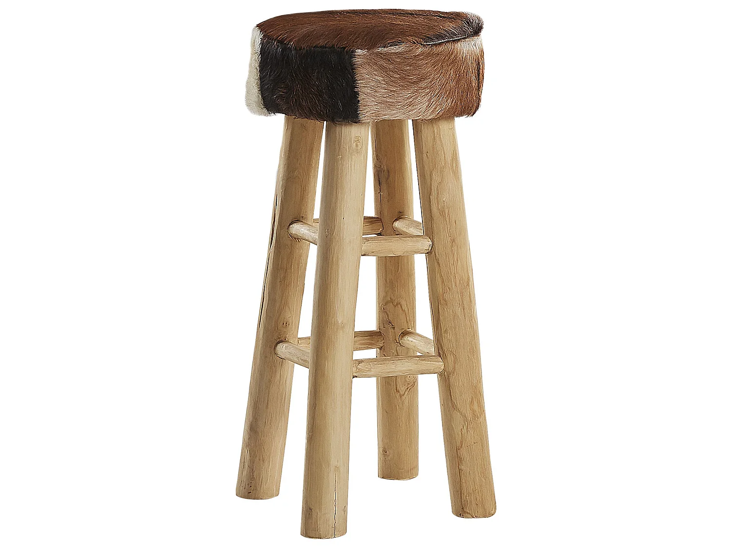 Tabouret de bar WALTON Cuir Marron