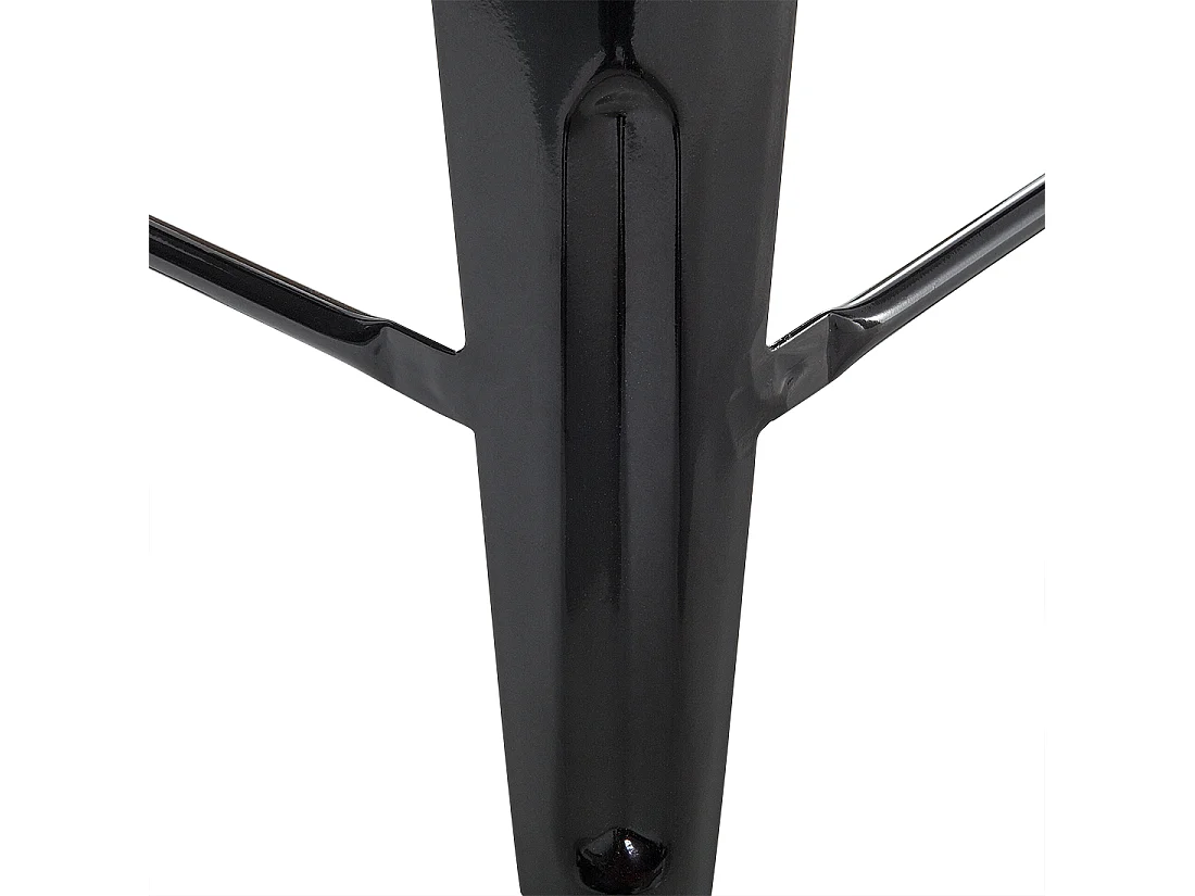 Lot de 2 tabourets de bar CABRILLO Métal Noir