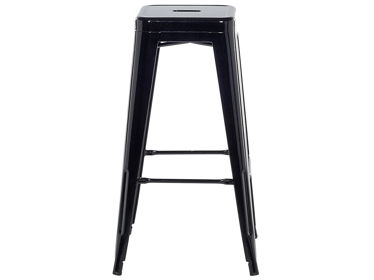 Set di 2 sgabelli da bar CABRILLO Metallo Nero