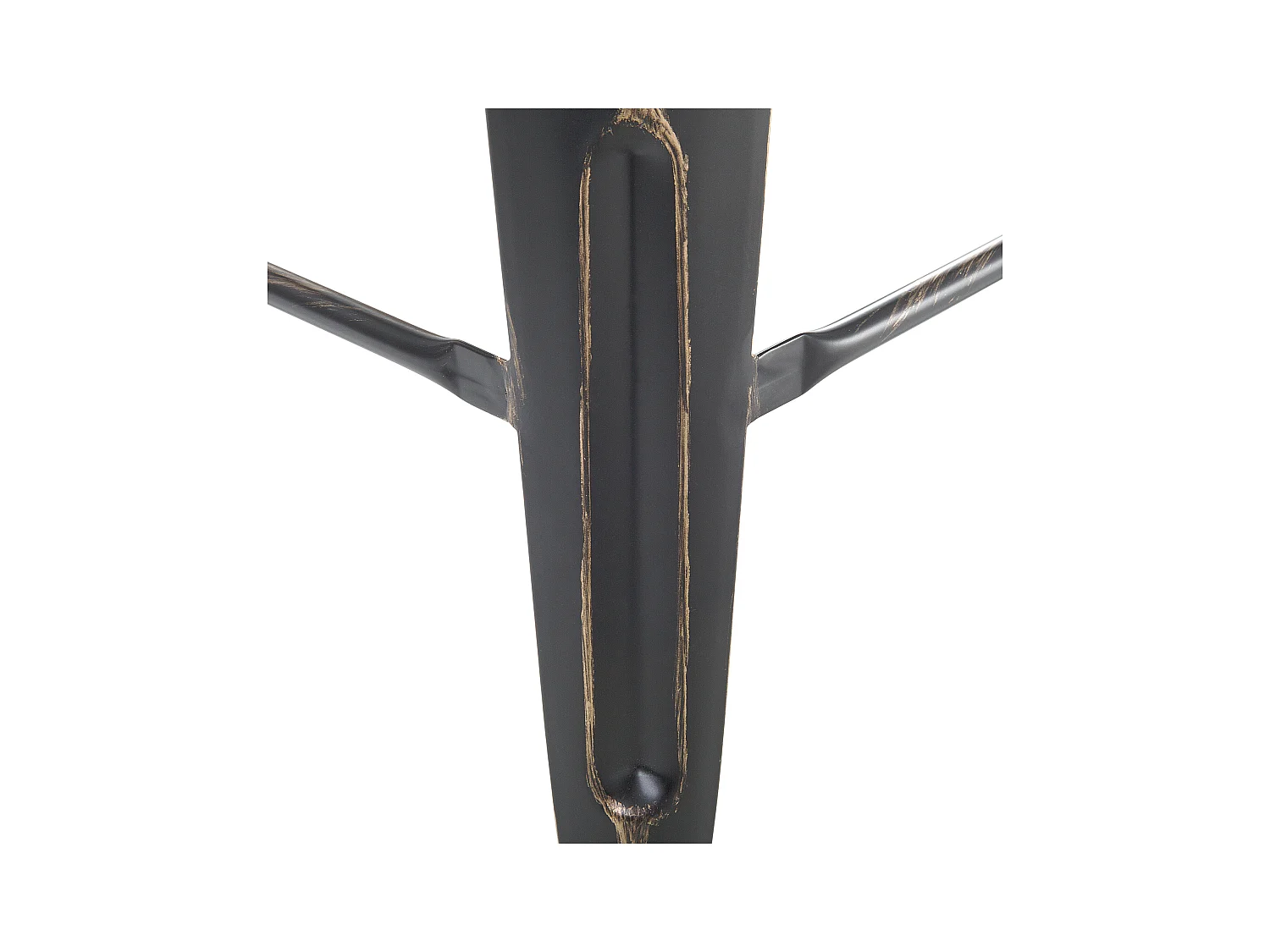 Lot de 2 tabourets de bar CABRILLO Métal Noir