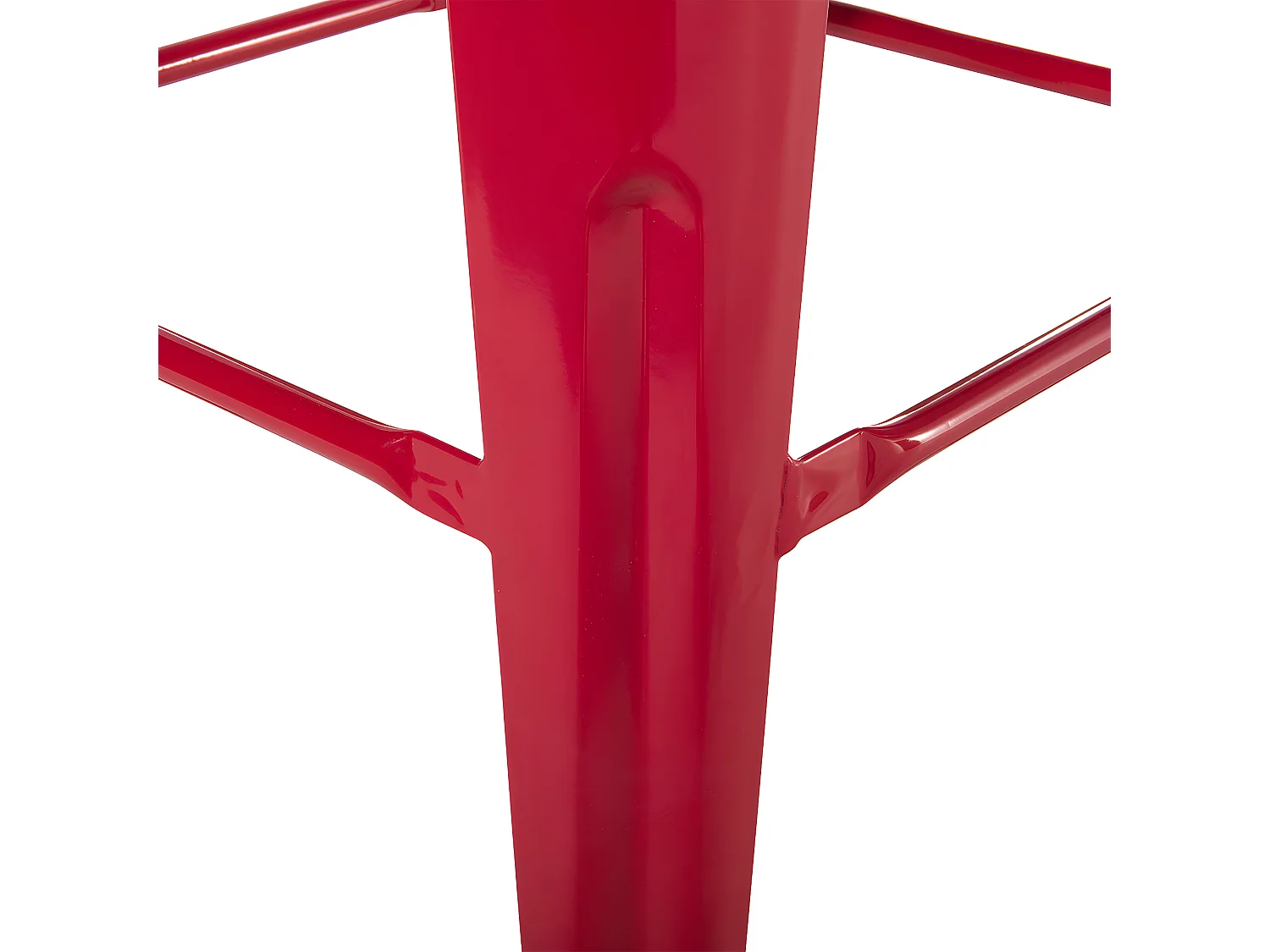 Tabouret de bar Set de 2 Rouge CABRILLO
