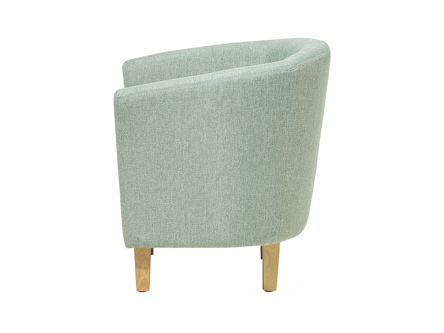 Trendy Cocktailsessel Polsterbezug Fußhocker hellgrün Holden