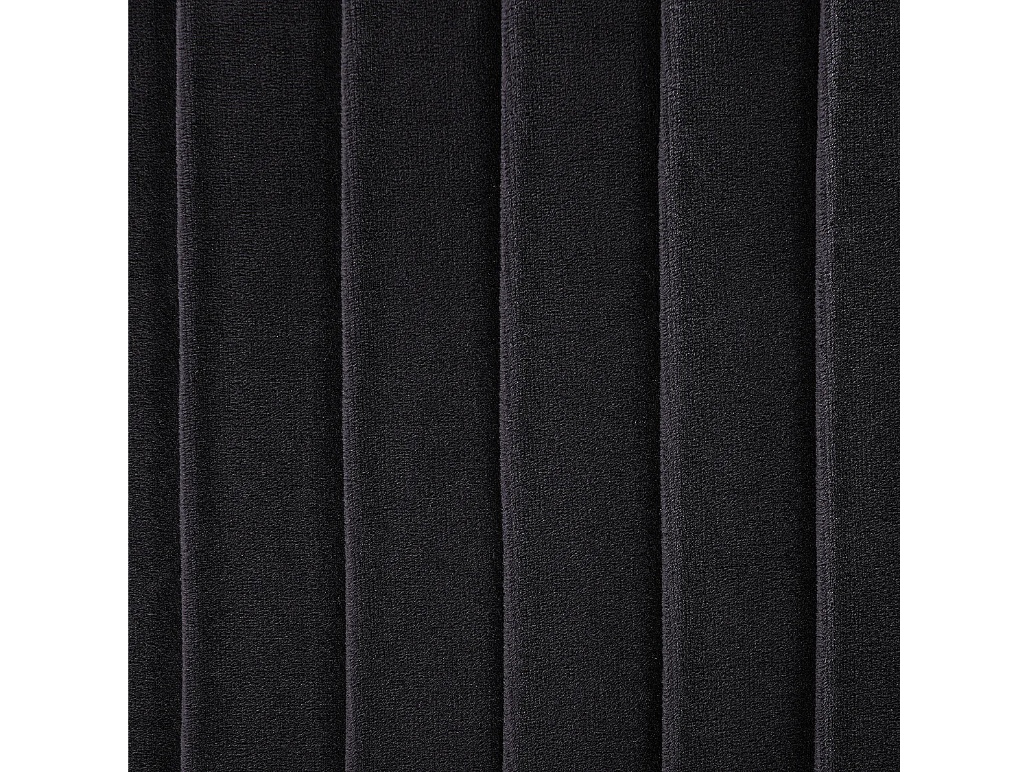 Fauteuil TROMSO Fluweel Zwart