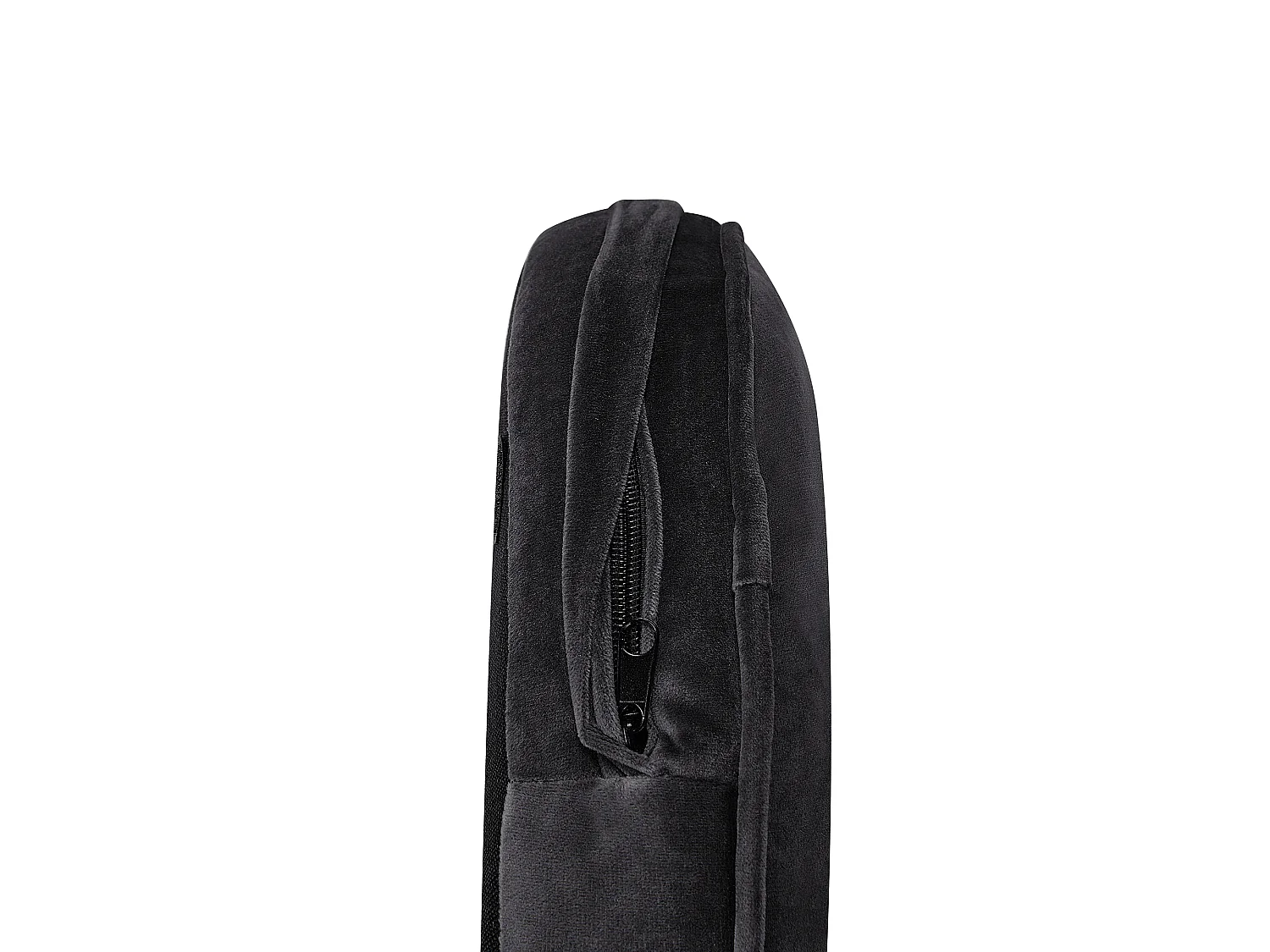 Fauteuil TROMSO Fluweel Zwart