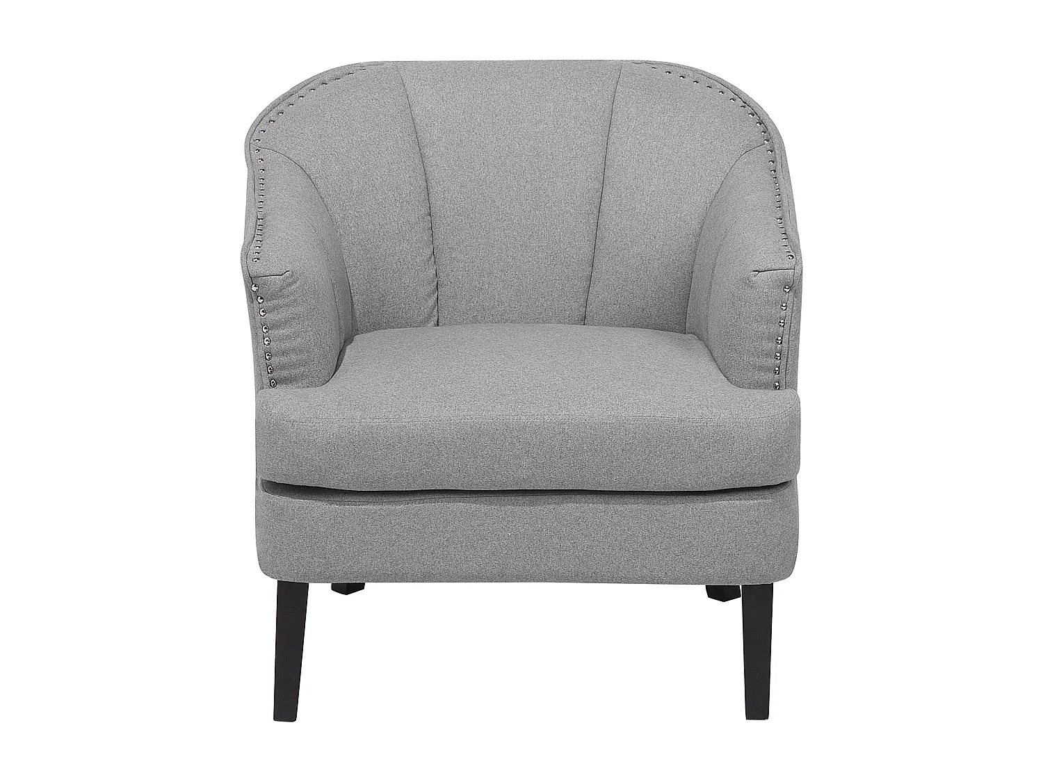 Fauteuil ELVERUM Stof Lichtgrijs