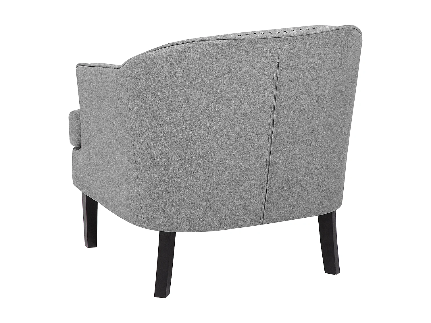 Fauteuil ELVERUM Stof Lichtgrijs