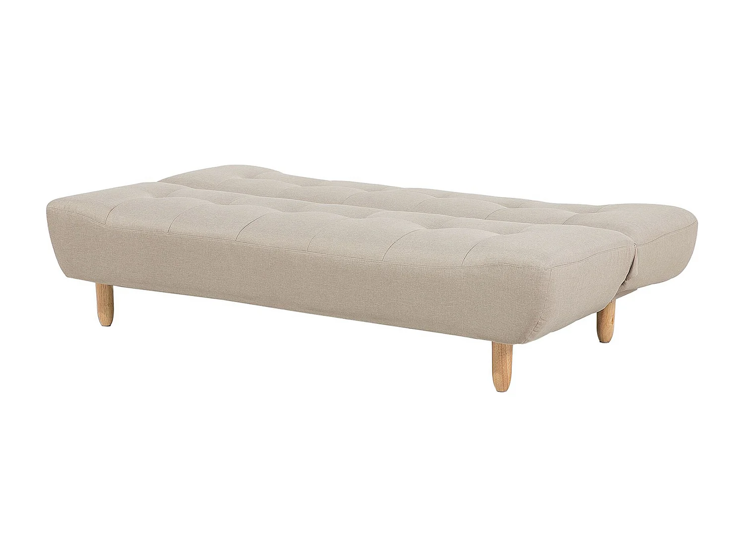 Canapé-lit ALSTEN Tissu Beige 3 places