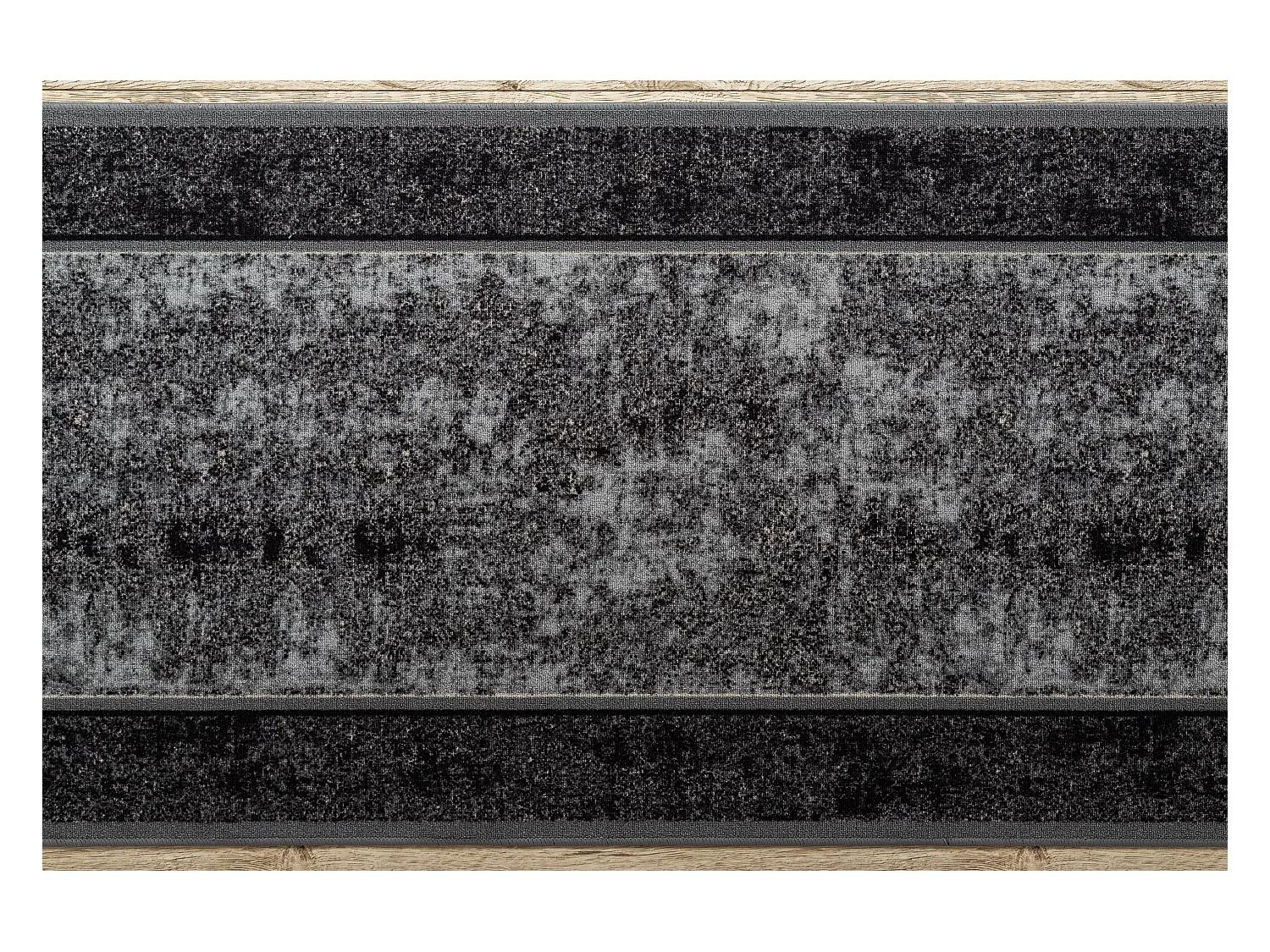 Läufer Antirutsch STARK grau 100x1200 cm