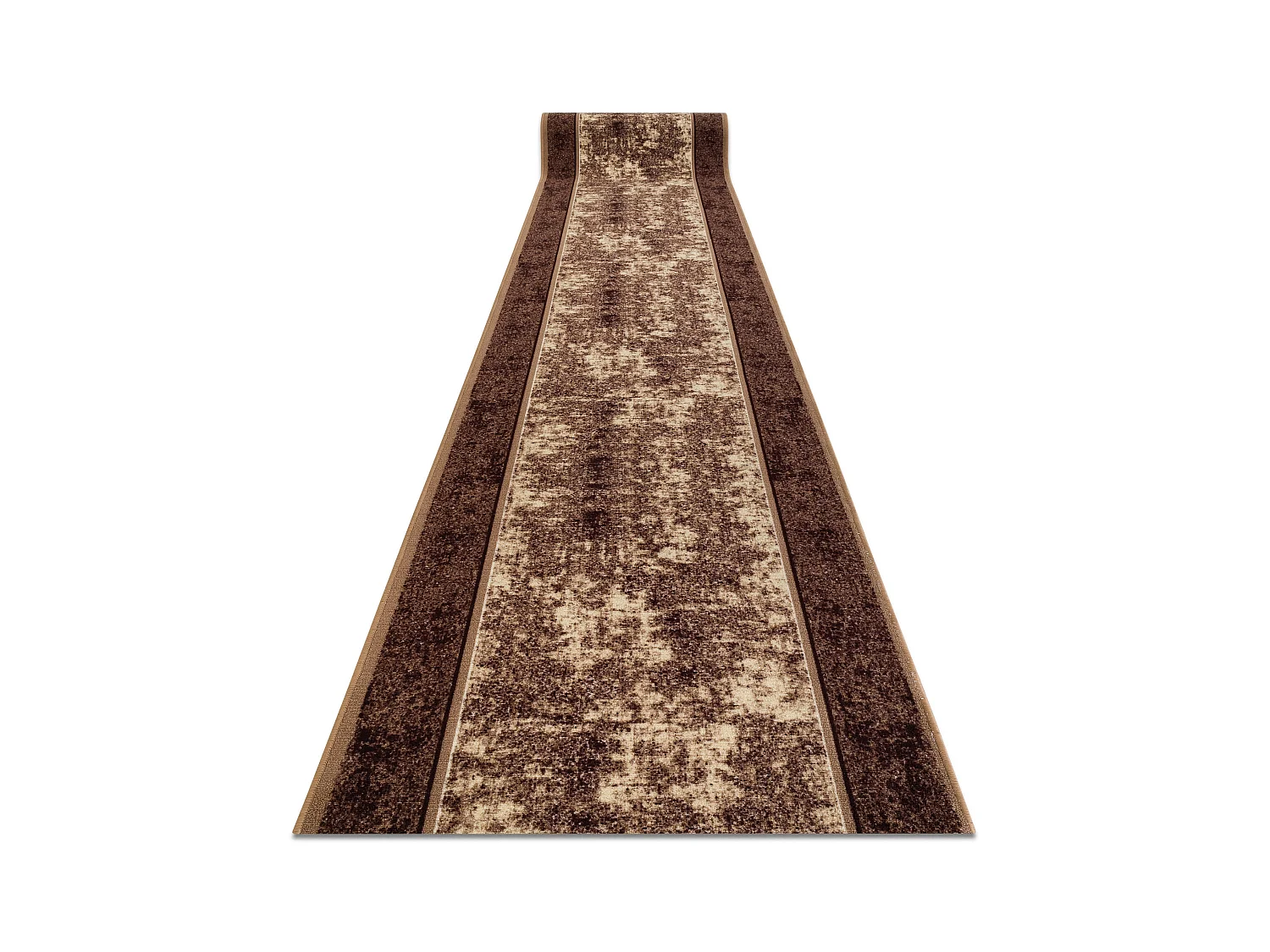 Vloerbekleding met rubber bekleed STARK beige  67x140 cm