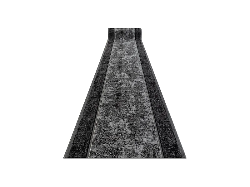 Vloerbekleding met rubber bekleed STARK grijskleuring 100x1350 cm